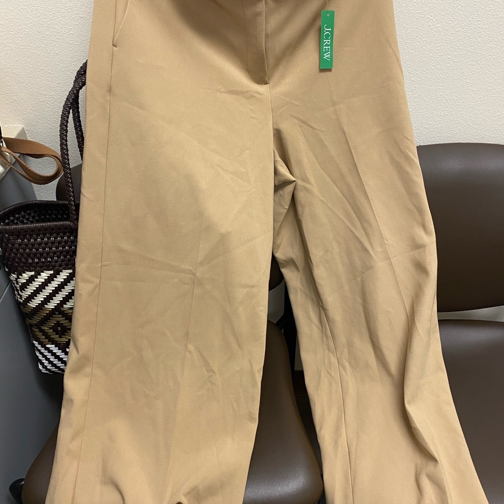 J.Crew Sydney Camel Trousers